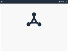 Tablet Screenshot of csacademy.com